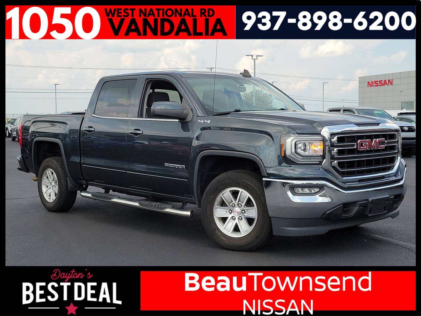 2018 GMC Sierra 1500 SLE — Pickup Truck — 73,369 mi — Vandalia, OH