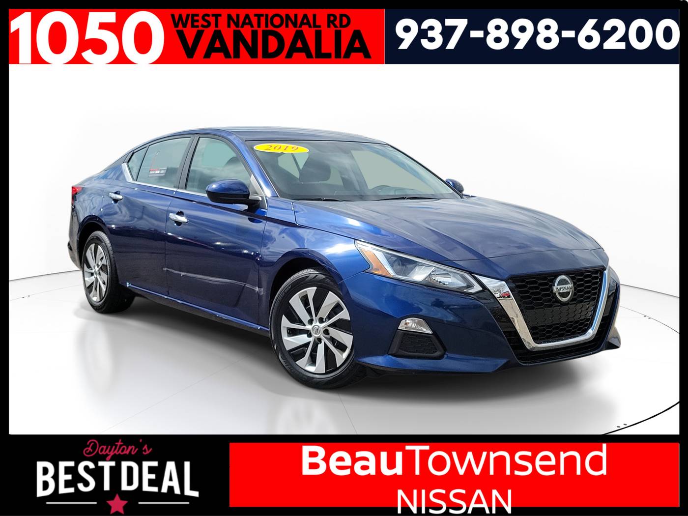 2019 Nissan Altima S — Sedan — 131,423 mi — Vandalia, OH