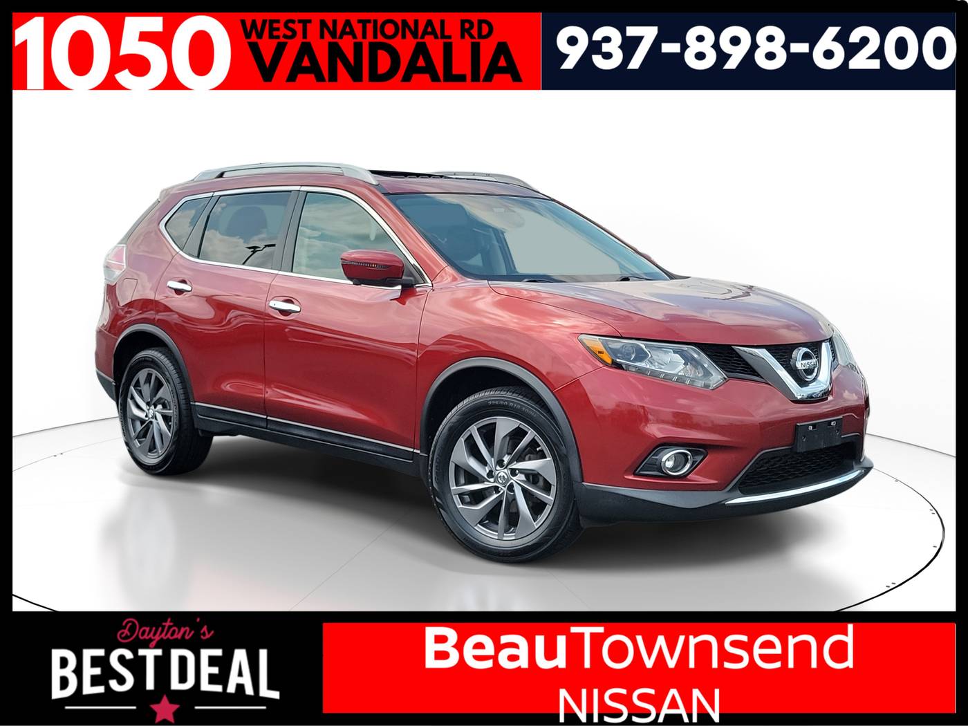 2016 Nissan Rogue SL — SUV — 151,418 mi — Vandalia, OH