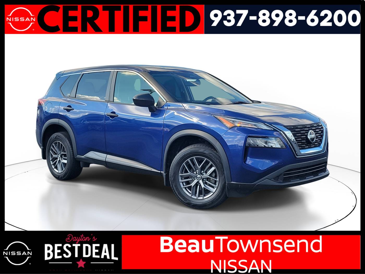 2021 Nissan Rogue S — SUV — 57,018 mi — Vandalia, OH