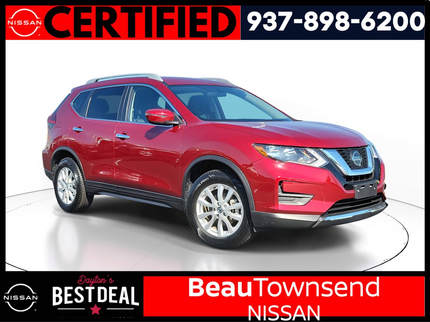 2018 Nissan Rogue SV — SUV — 38,028 mi — Vandalia, OH