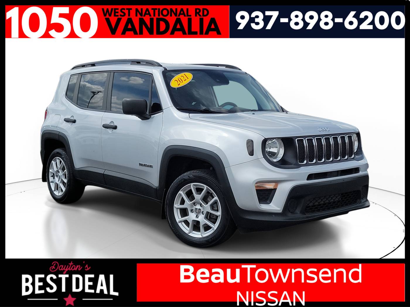 2021 Jeep Renegade Sport — SUV — 59,501 mi — Vandalia, OH