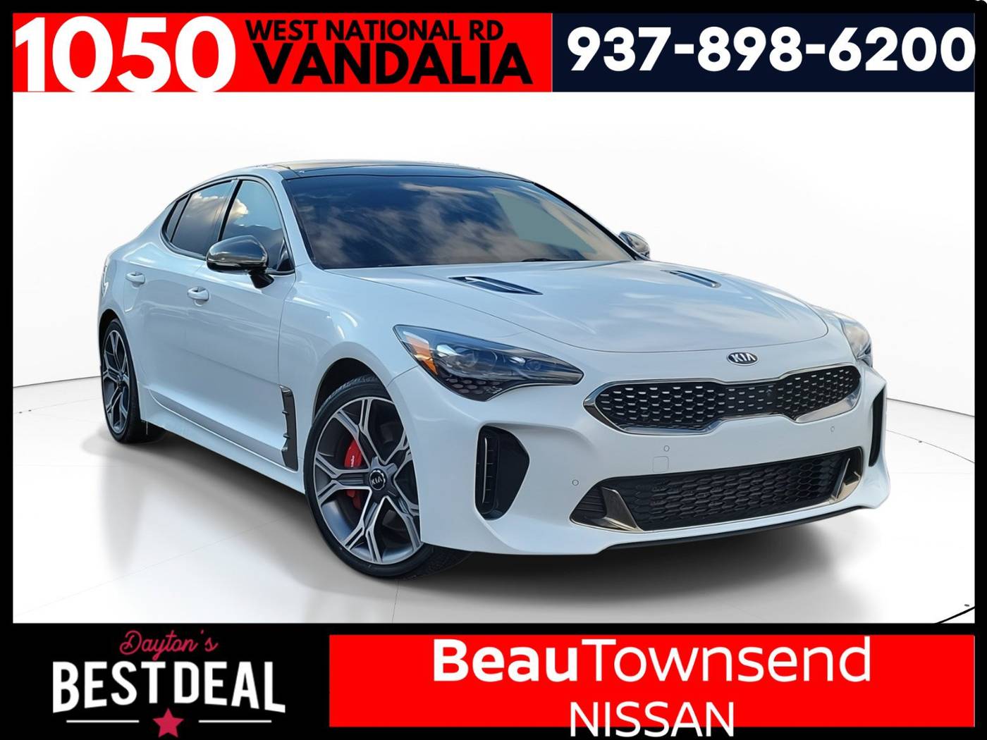 2019 Kia Stinger GT2 — Hatchback — 61,801 mi — Vandalia, OH