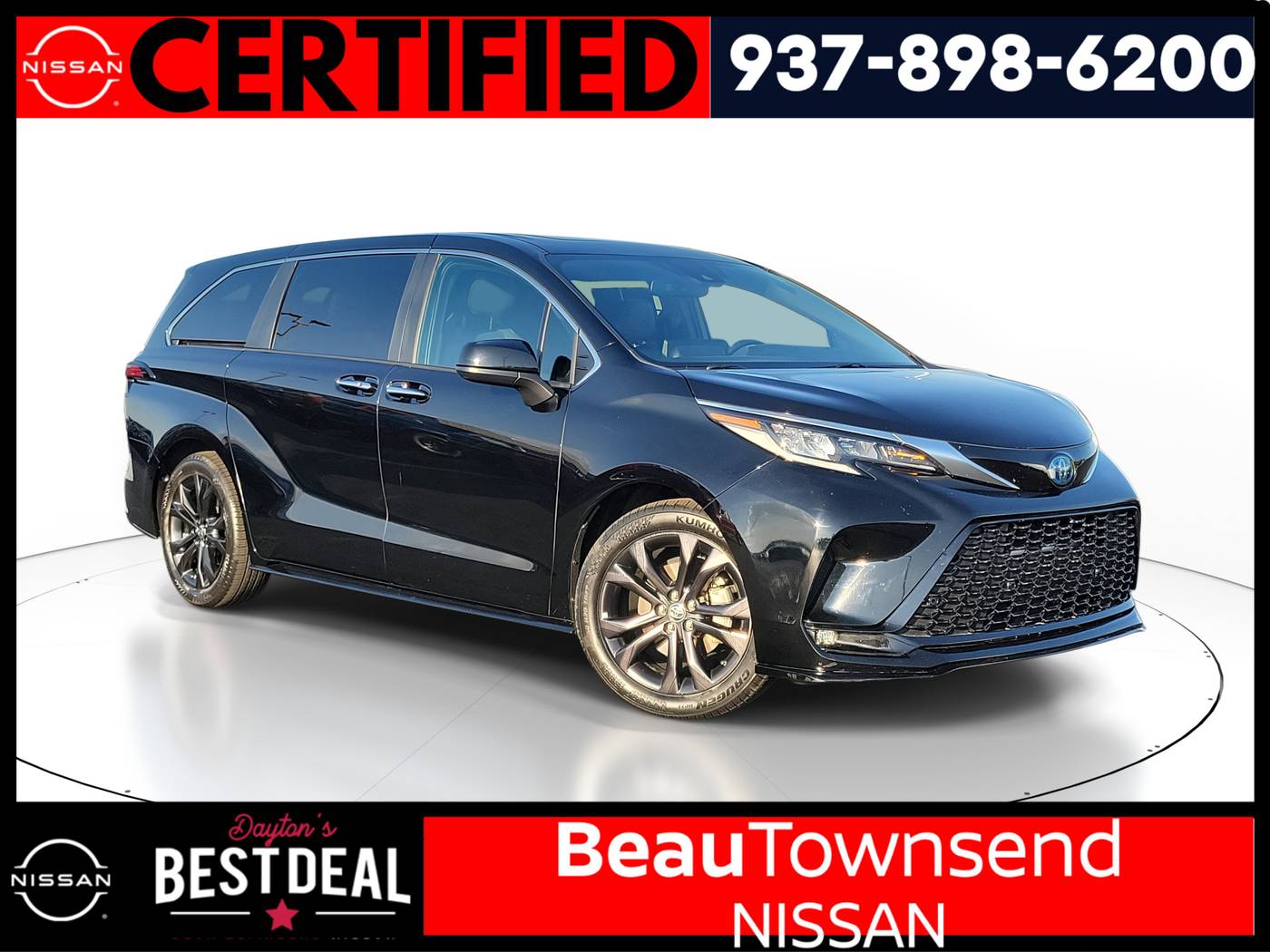 2023 Toyota Sienna XSE — Minivan — 56,353 mi — Vandalia, OH