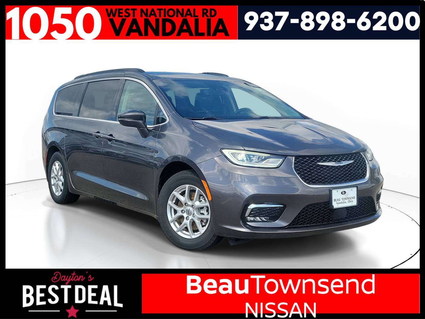 2022 Chrysler Pacifica Touring L — Minivan — 81,262 mi — Vandalia, OH