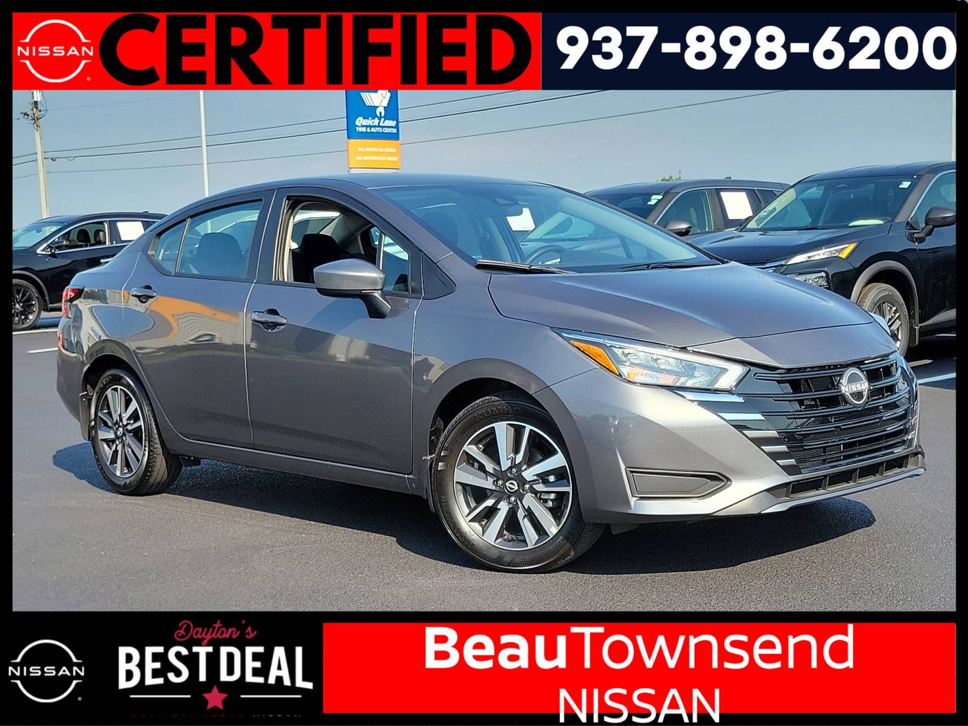 2025 Nissan Versa SV — Sedan — 2,376 mi — Vandalia, OH