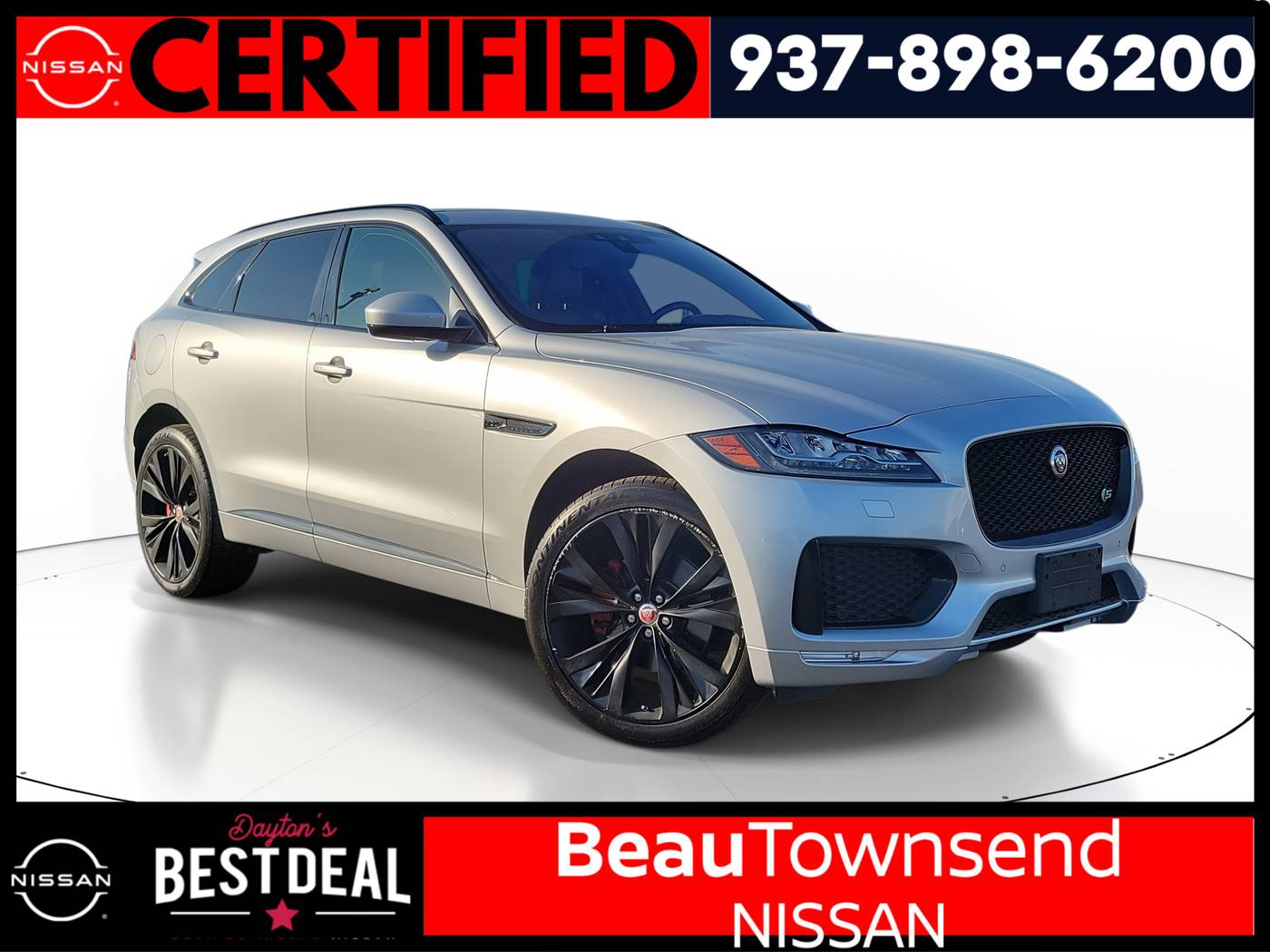 2018 Jaguar F-PACE S — SUV — 64,439 mi — Vandalia, OH