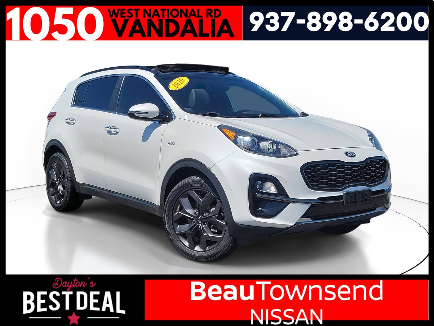 2020 Kia Sportage S — SUV — 63,163 mi — Vandalia, OH