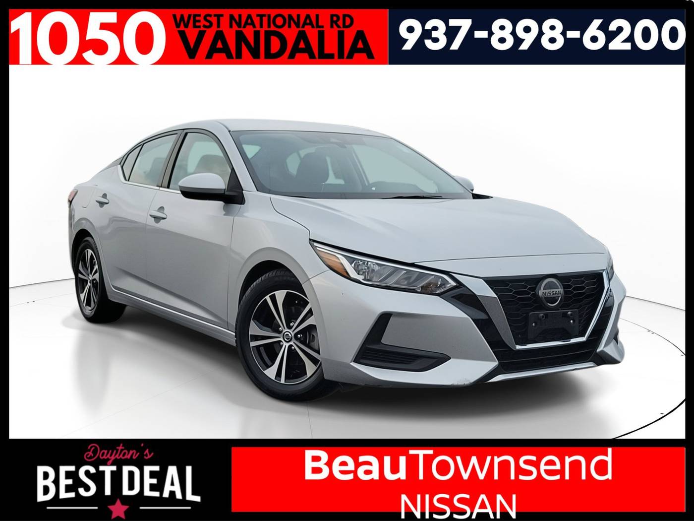 2021 Nissan Sentra SV — Sedan — 71,244 mi — Vandalia, OH