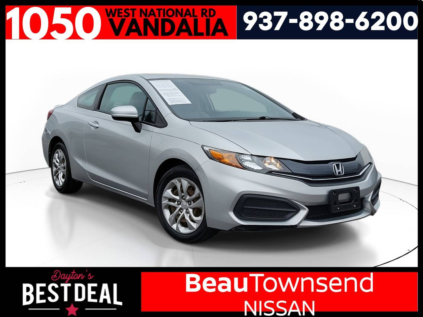 2014 Honda Civic LX — Coupe — 131,695 mi — Vandalia, OH
