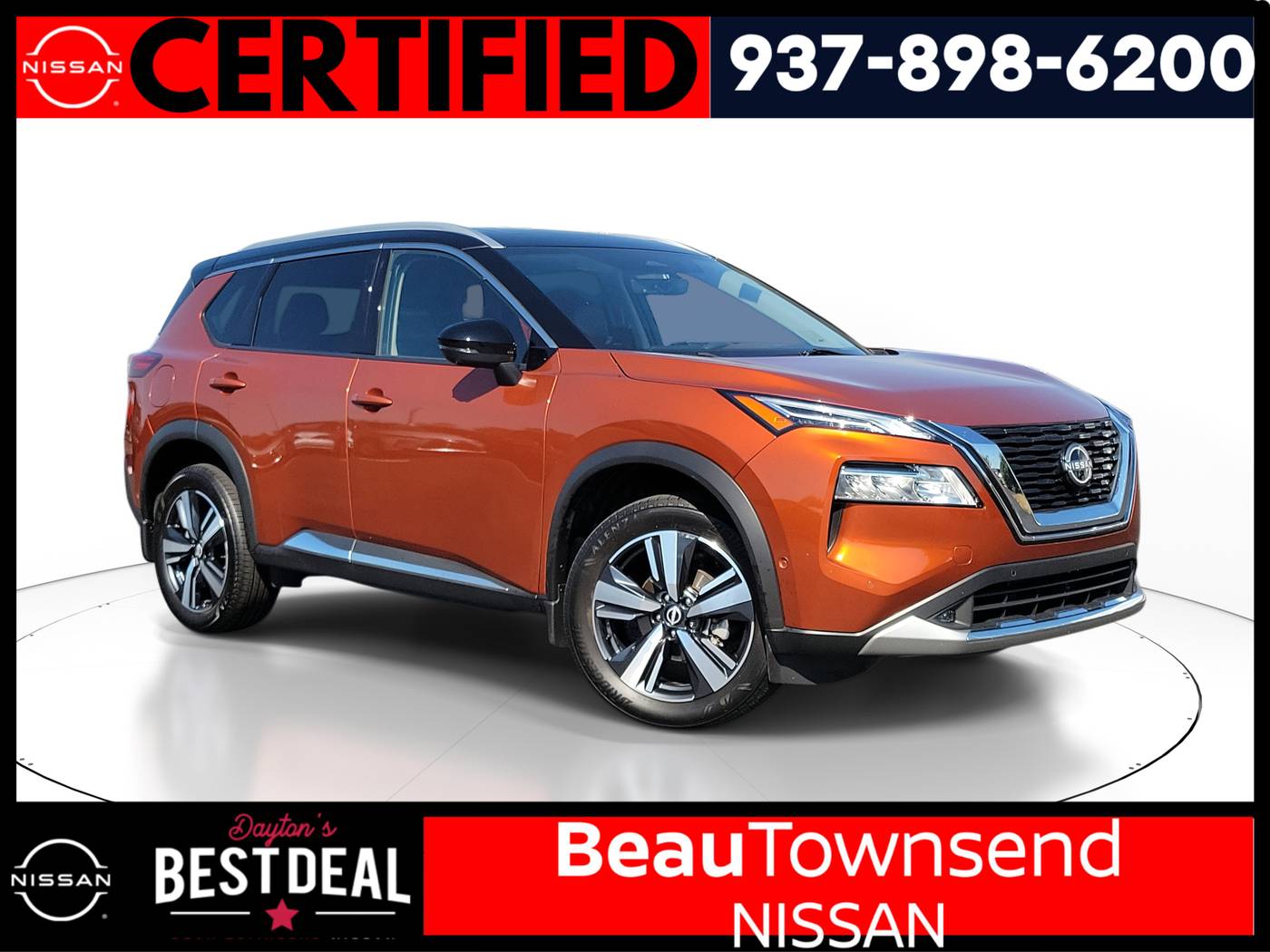 2022 Nissan Rogue Platinum — SUV — 31,817 mi — Vandalia, OH