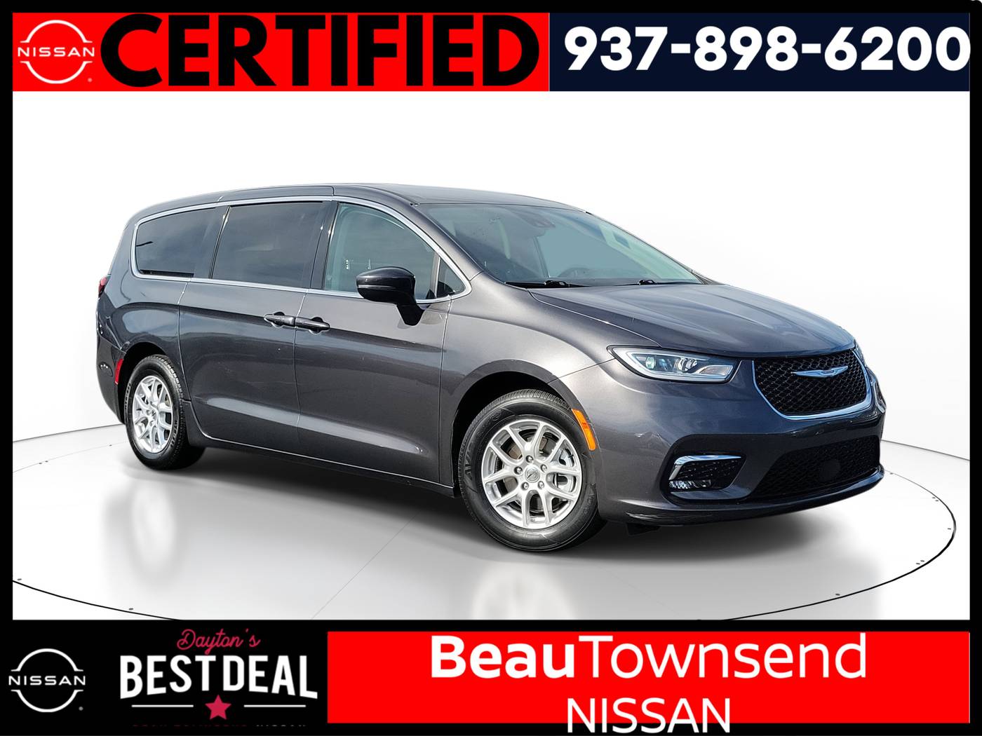 2023 Chrysler Pacifica Touring L — Minivan — 57,694 mi — Vandalia, OH