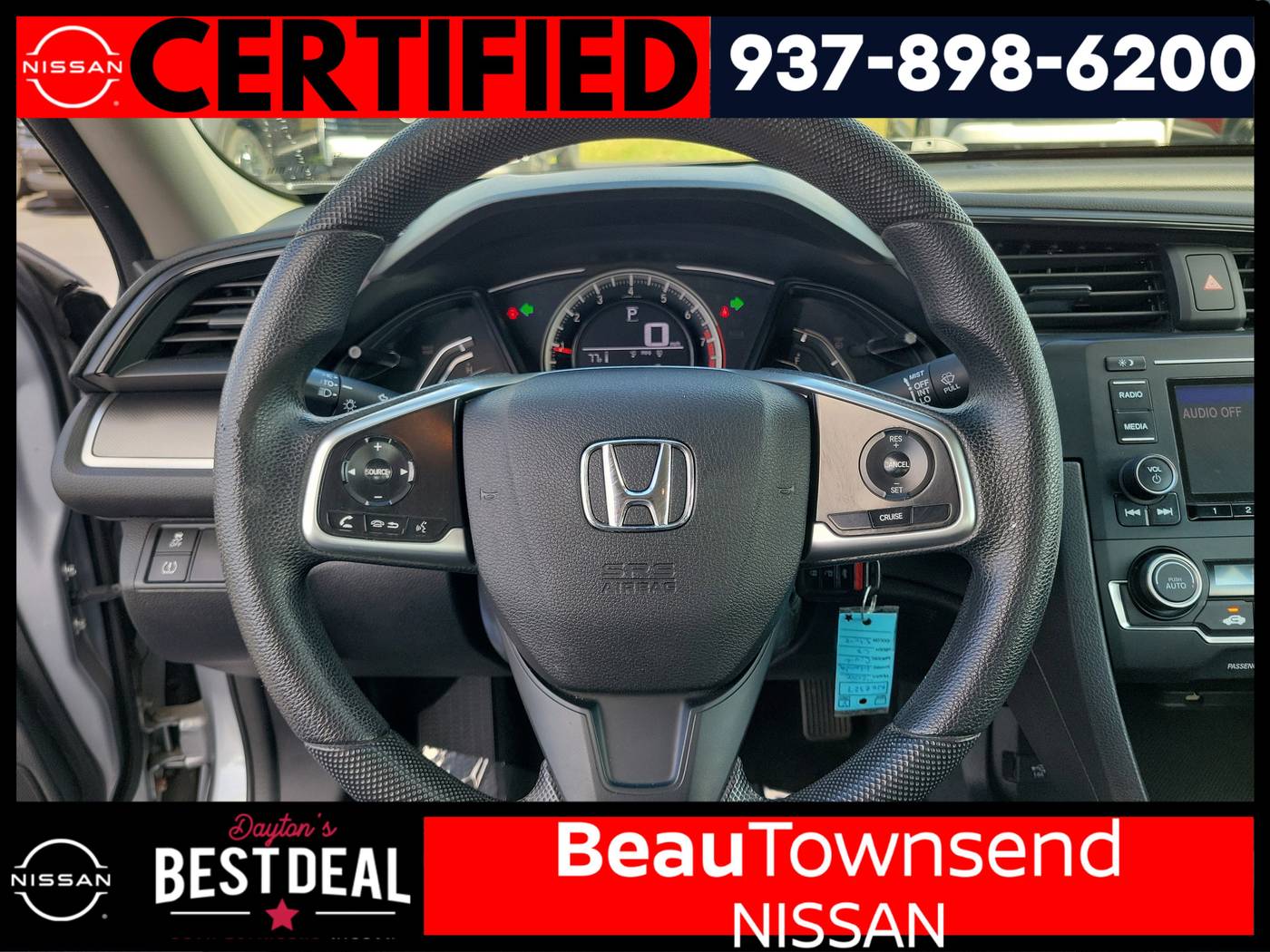 2018 Honda Civic LX — Sedan — 98,170 mi — Vandalia, OH