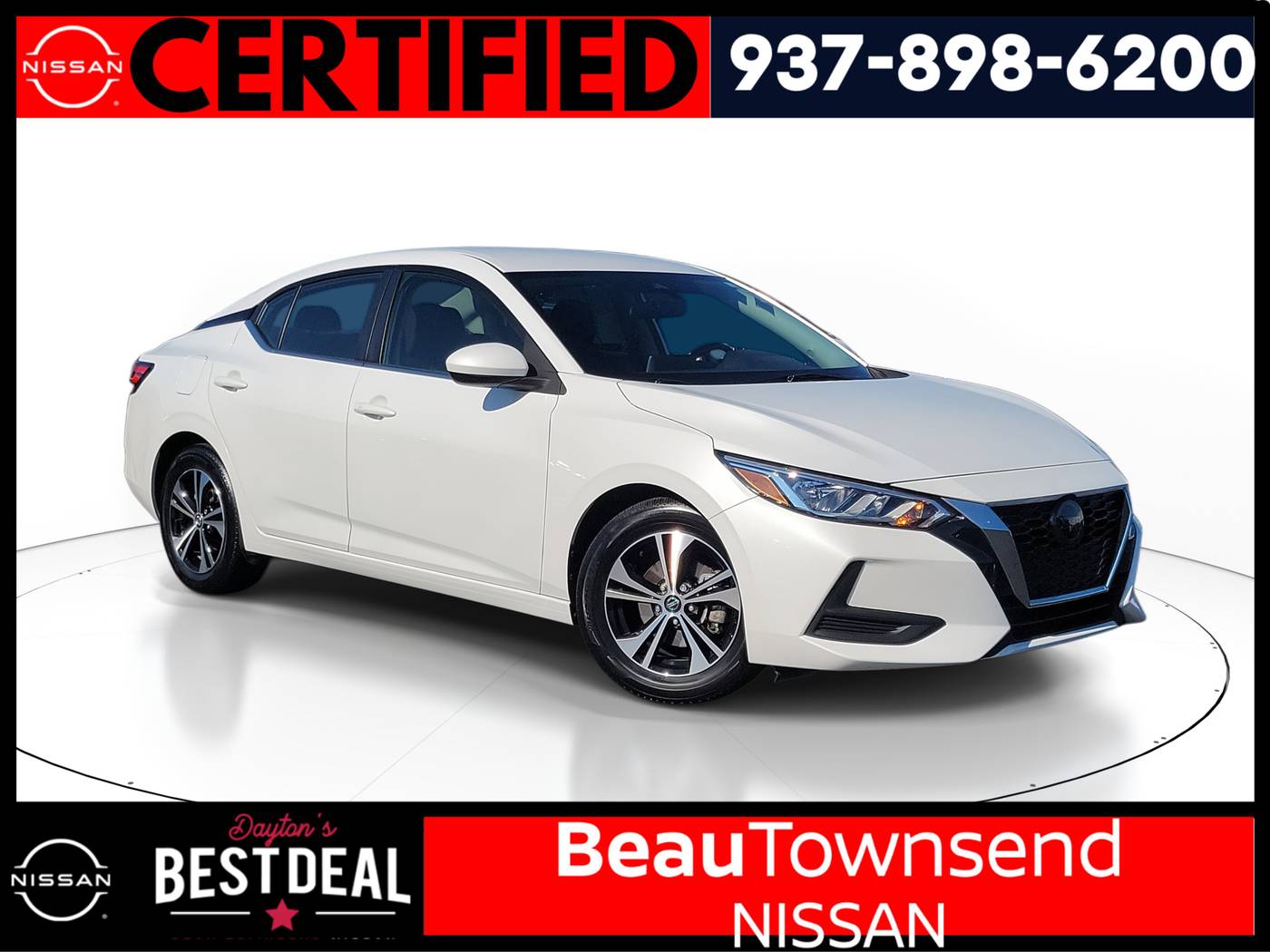 2022 Nissan Sentra SV — Sedan — 17,450 mi — Vandalia, OH