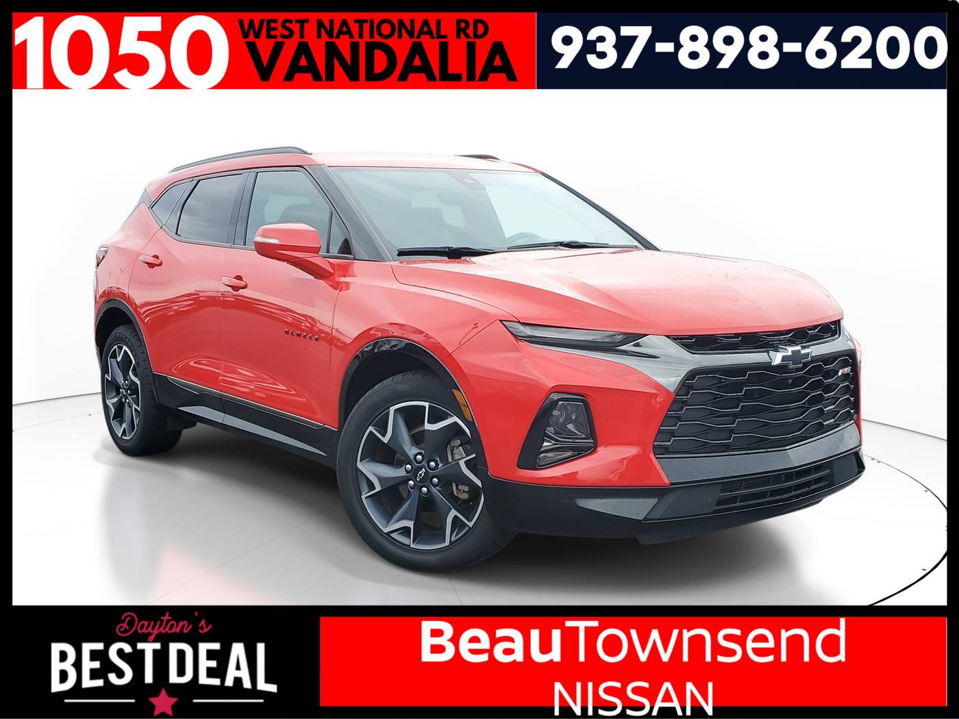2020 Chevrolet Blazer RS — SUV — 38,535 mi — Vandalia, OH