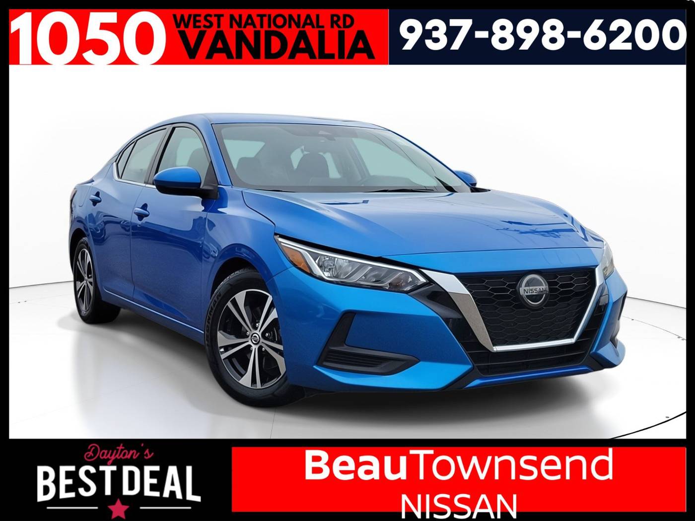2021 Nissan Sentra SV — Sedan — 64,295 mi — Vandalia, OH