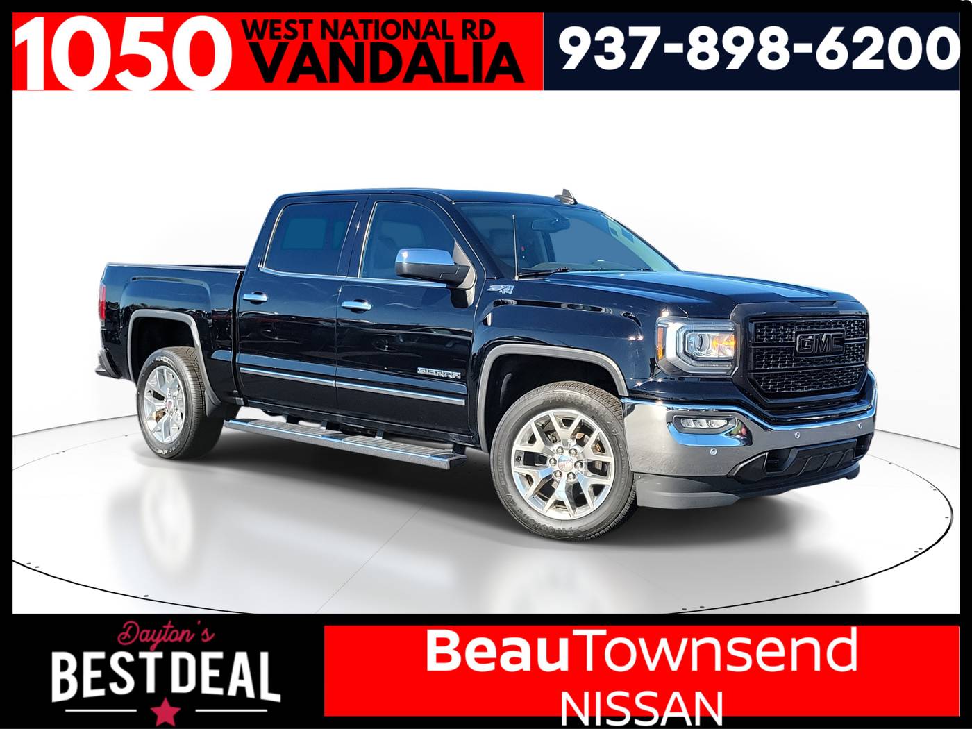 2017 GMC Sierra 1500 SLT — Pickup Truck — 107,287 mi — Vandalia, OH