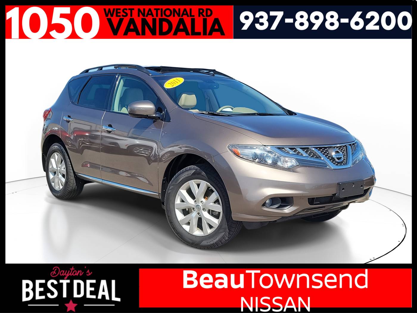 2011 Nissan Murano SL — SUV — 88,918 mi — Vandalia, OH