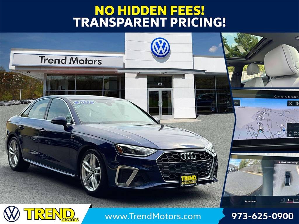 2022 Audi A4 S line Premium Plus — Sedan — 19,609 mi — Rockaway, NJ