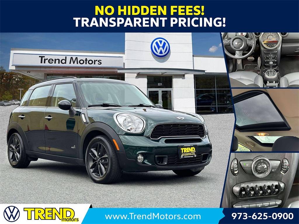 2012 MINI Countryman Cooper S ALL4 — SUV — 45,592 mi — Rockaway, NJ
