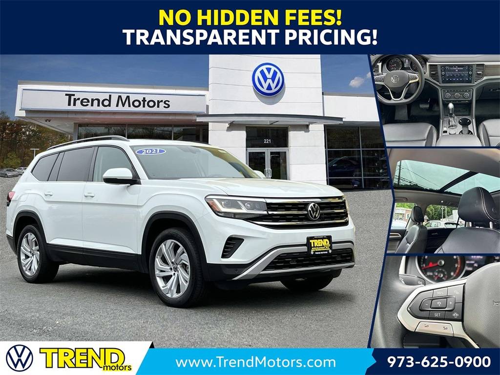 2021 Volkswagen Atlas SE with Technology — SUV — 71,943 mi — Rockaway, NJ