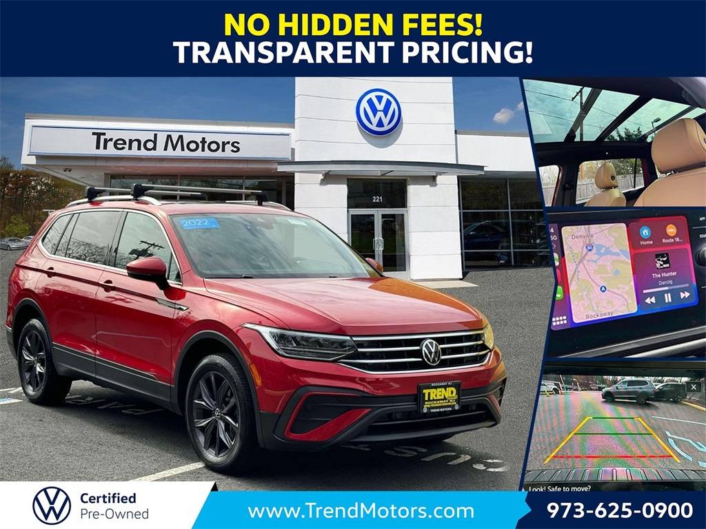 2022 Volkswagen Tiguan SE — SUV — 37,155 mi — Rockaway, NJ