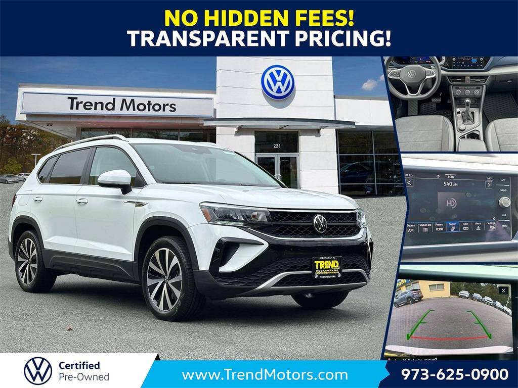 2022 Volkswagen Taos SE — SUV — 21,924 mi — Rockaway, NJ
