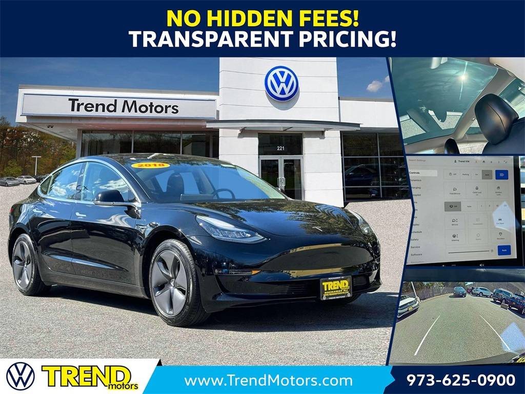 2018 Tesla Model 3 Long Range — Sedan — 23,553 mi — Rockaway, NJ