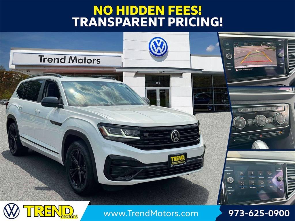 2022 Volkswagen Atlas SEL R-Line Black — SUV — 48,523 mi — Rockaway, NJ