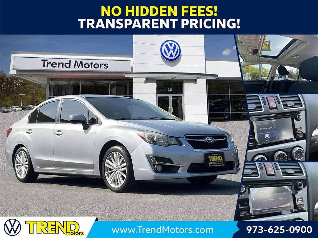 2016 Subaru Impreza Premium — Sedan — 109,374 mi — Rockaway, NJ