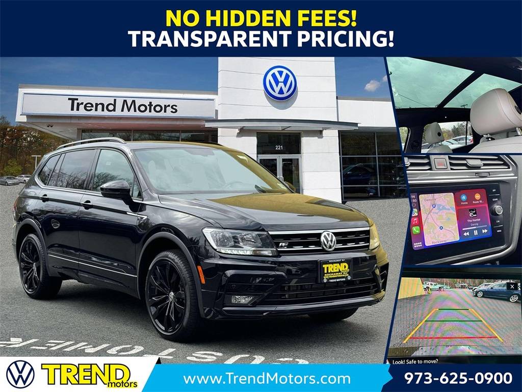 2021 Volkswagen Tiguan SE R-Line Black — SUV — 57,406 mi — Rockaway, NJ