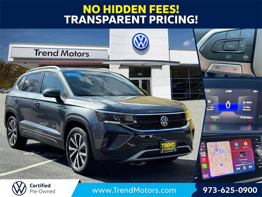 2022 Volkswagen Taos SE — SUV — 29,750 mi — Rockaway, NJ