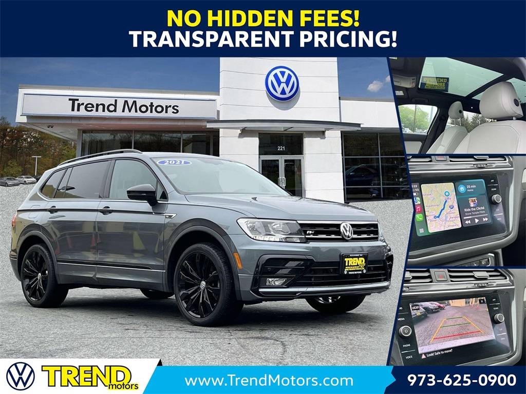 2021 Volkswagen Tiguan SE R-Line Black — SUV — 47,705 mi — Rockaway, NJ