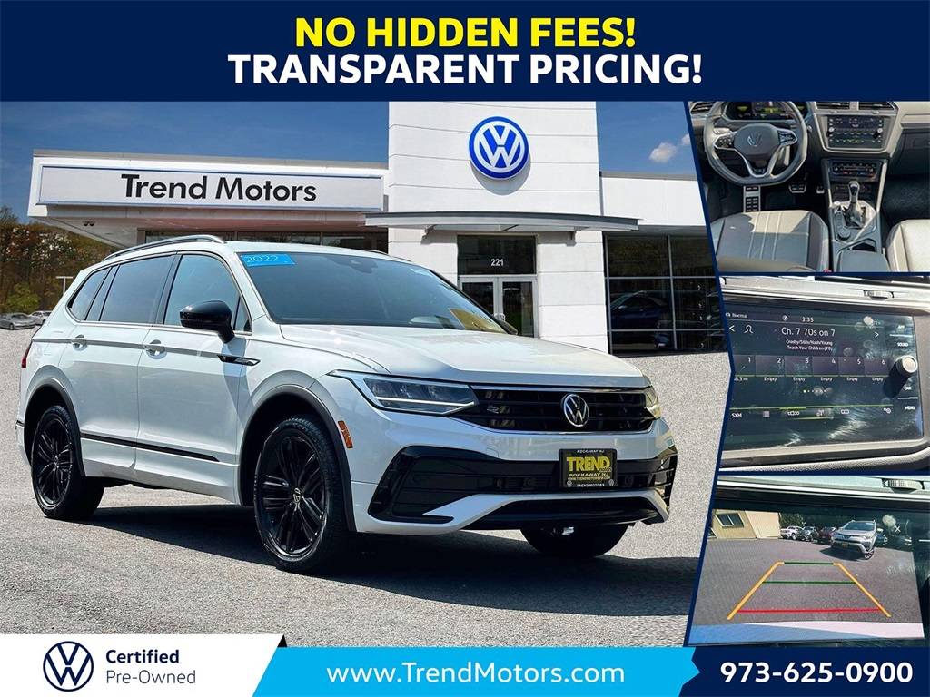2022 Volkswagen Tiguan SE R-Line Black — SUV — 33,959 mi — Rockaway, NJ