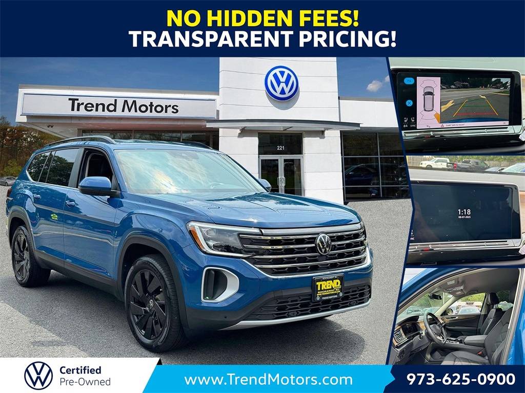 2025 Volkswagen Atlas SE with Technology — SUV — 8,126 mi — Rockaway, NJ