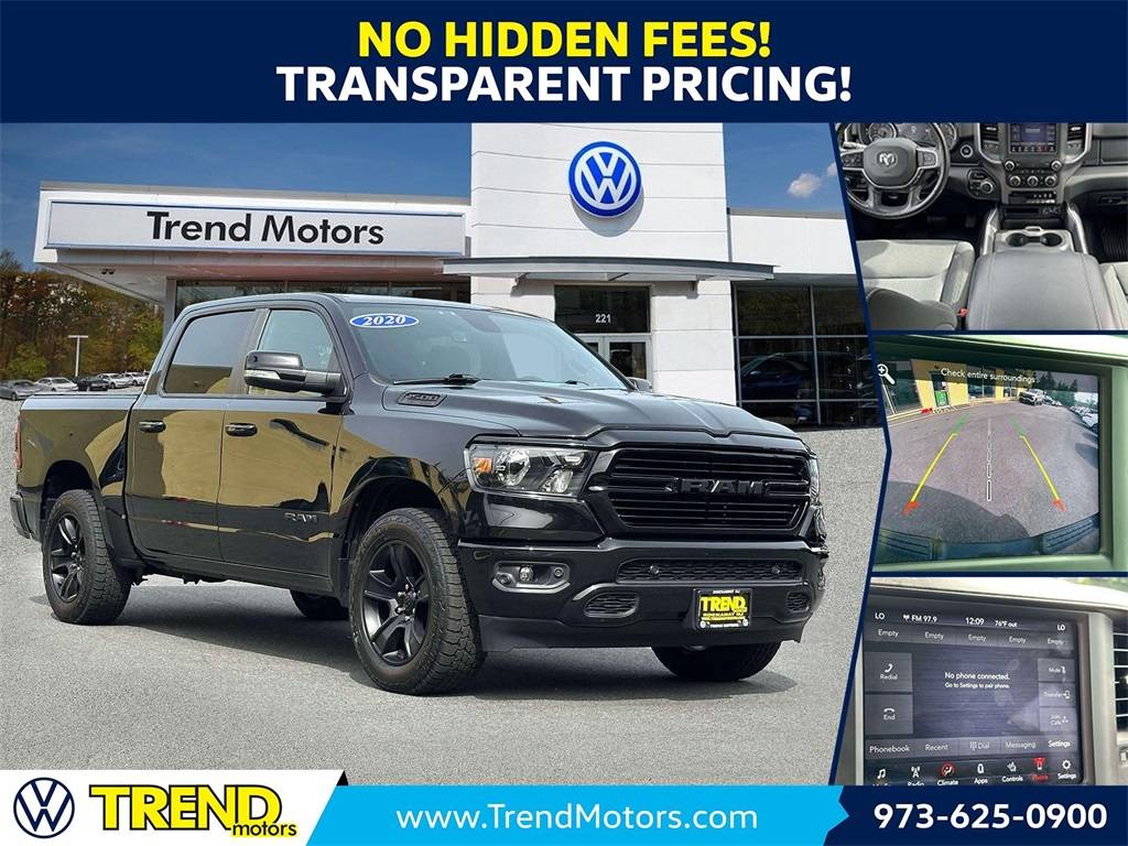 2020 Ram 1500 Big Horn — Pickup Truck — 61,731 mi — Rockaway, NJ
