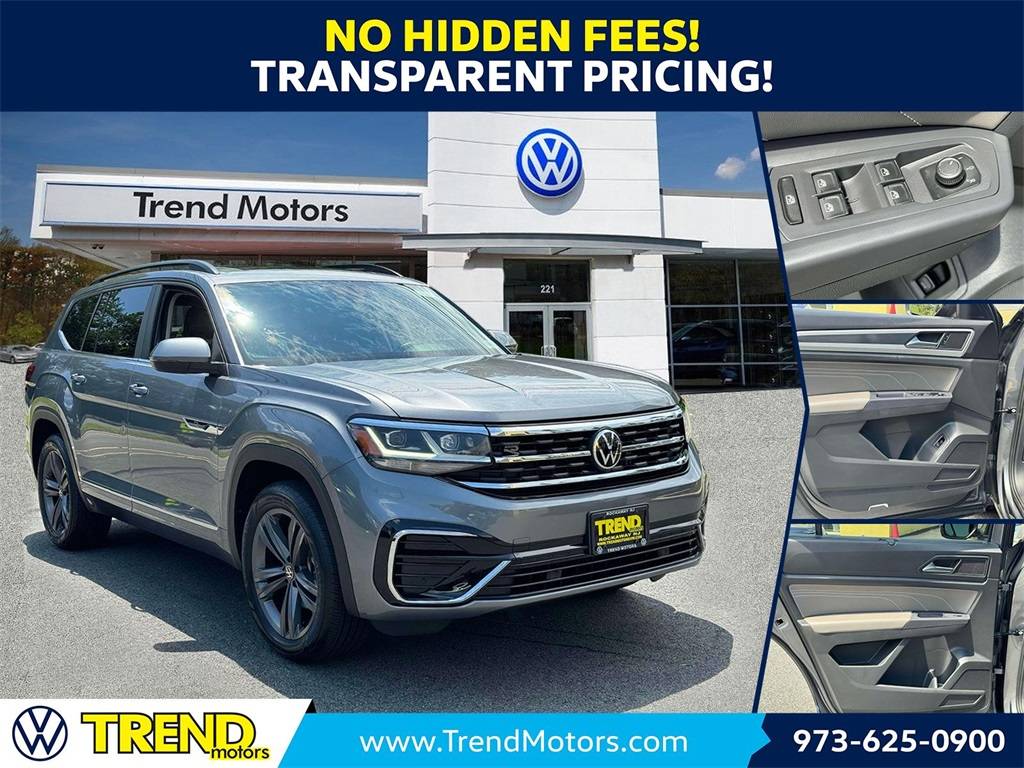 2021 Volkswagen Atlas SE with Technology R-Line — SUV — 43,562 mi — Rockaway, NJ