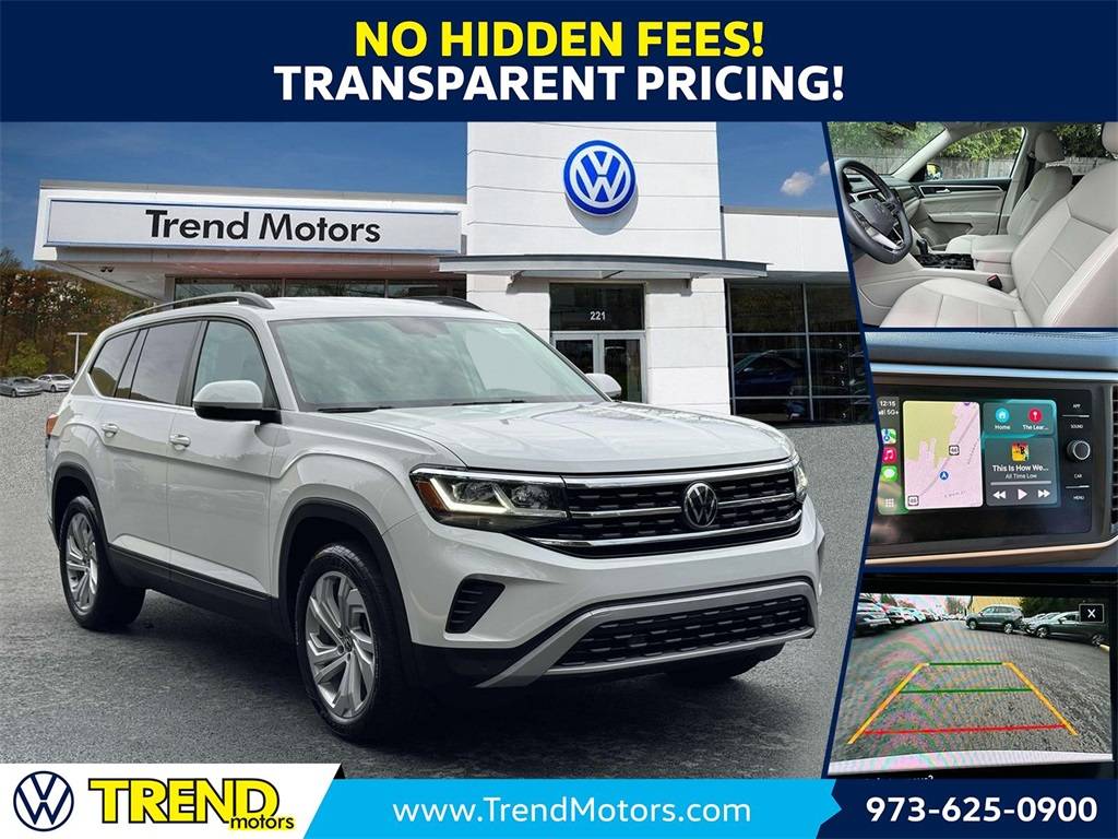 2022 Volkswagen Atlas SE with Technology — SUV — 48,237 mi — Rockaway, NJ