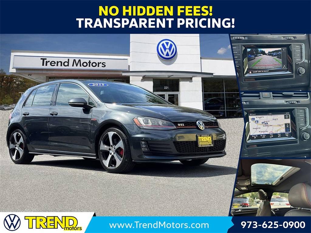 2015 Volkswagen Golf GTI S — Hatchback — 64,836 mi — Rockaway, NJ
