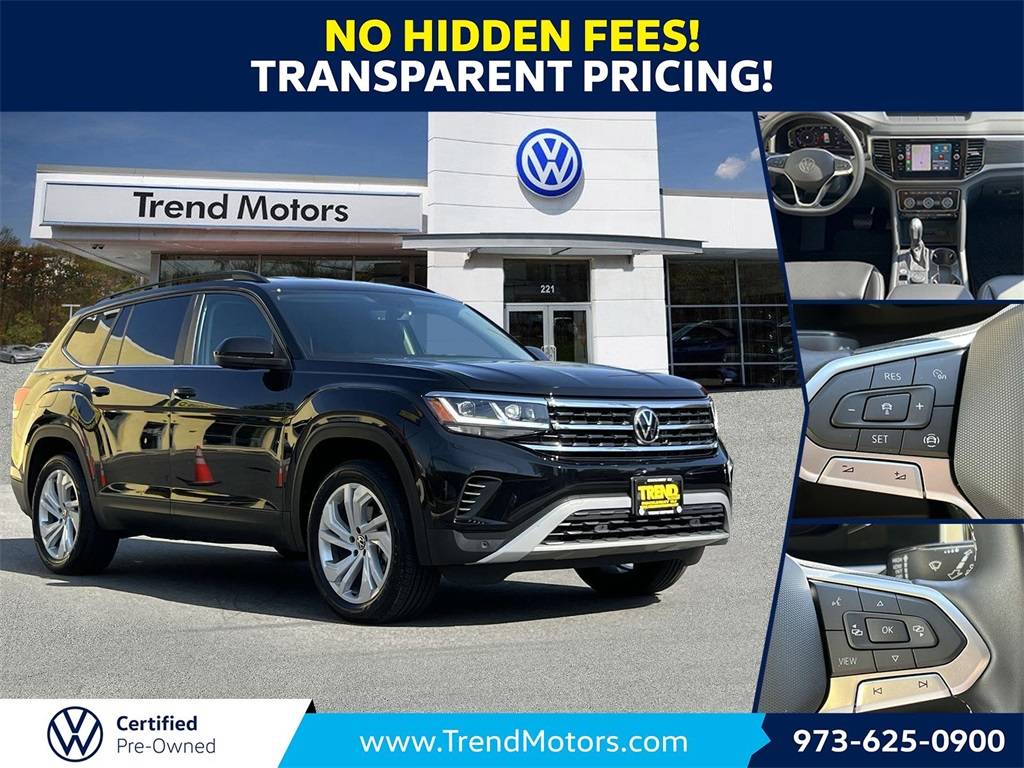 2022 Volkswagen Atlas SE with Technology — SUV — 12,041 mi — Rockaway, NJ