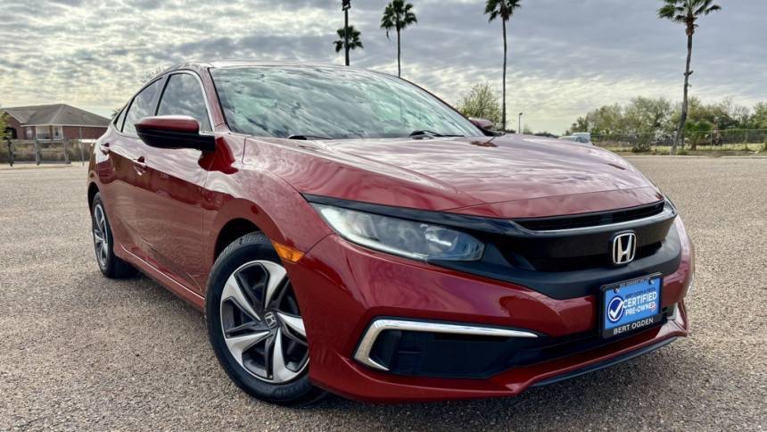 2019 Honda Civic LX — Sedan — 49,992 mi — Mission, TX