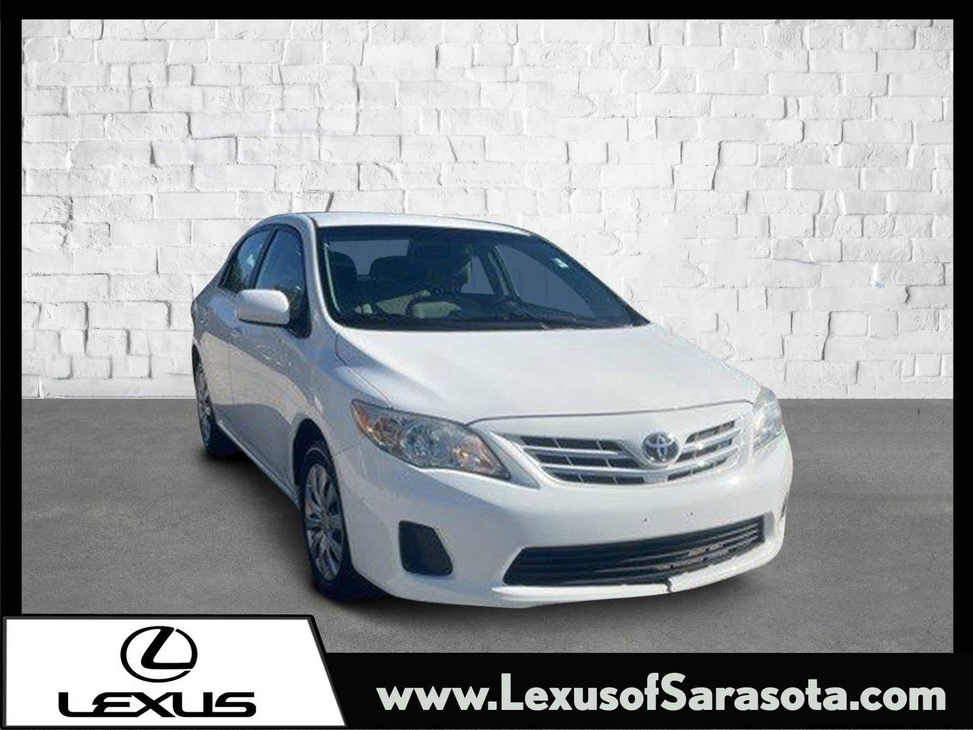 2013 Toyota Corolla LE — Sedan — 81,887 mi — Sarasota, FL
