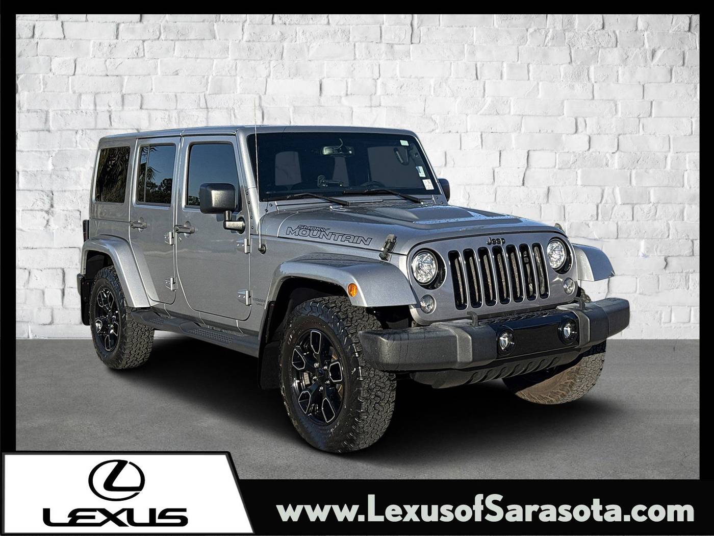 2017 Jeep Wrangler Smoky Mountain — SUV — 57,233 mi — Sarasota, FL