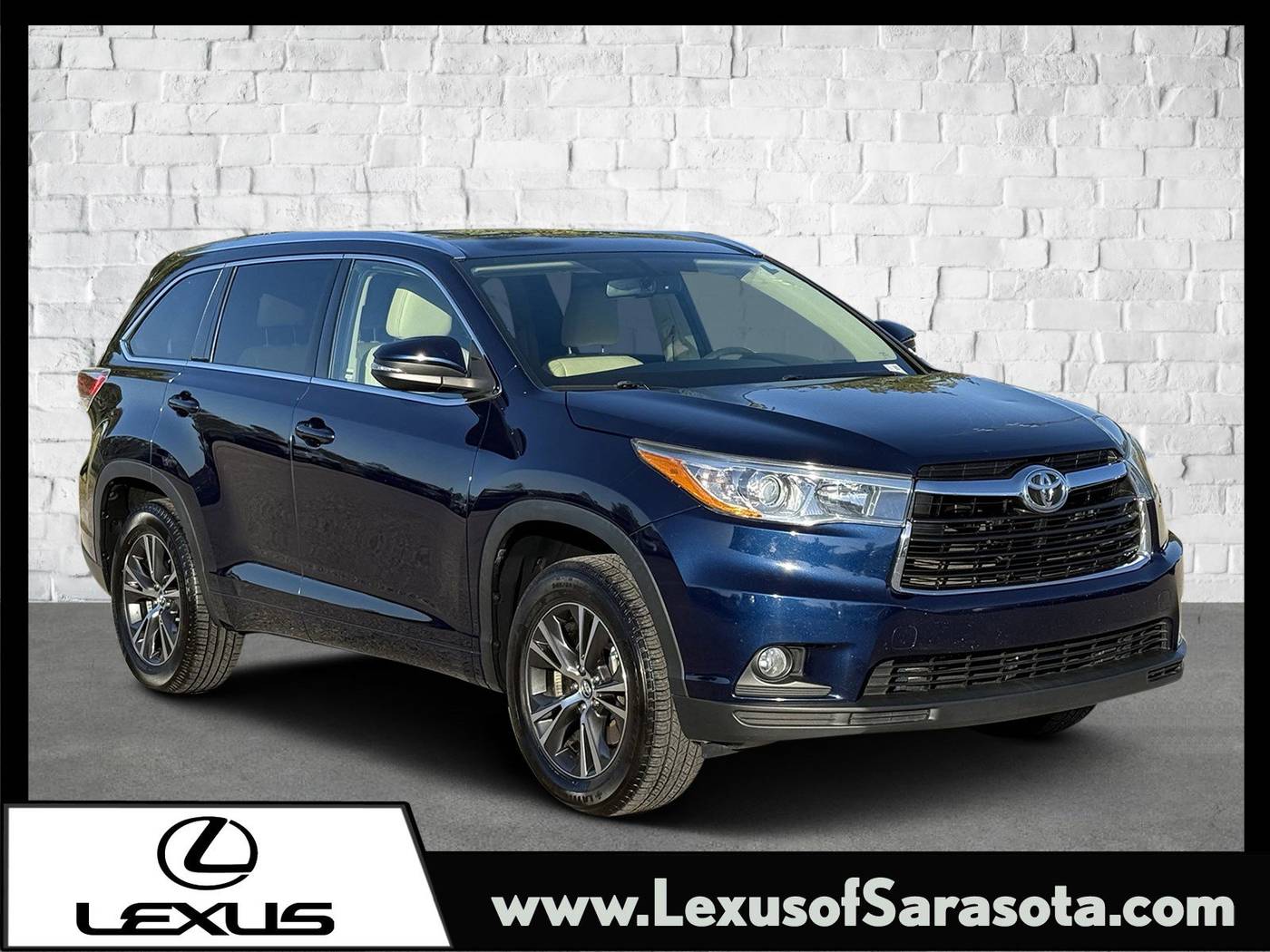 2016 Toyota Highlander XLE — SUV — 61,838 mi — Sarasota, FL