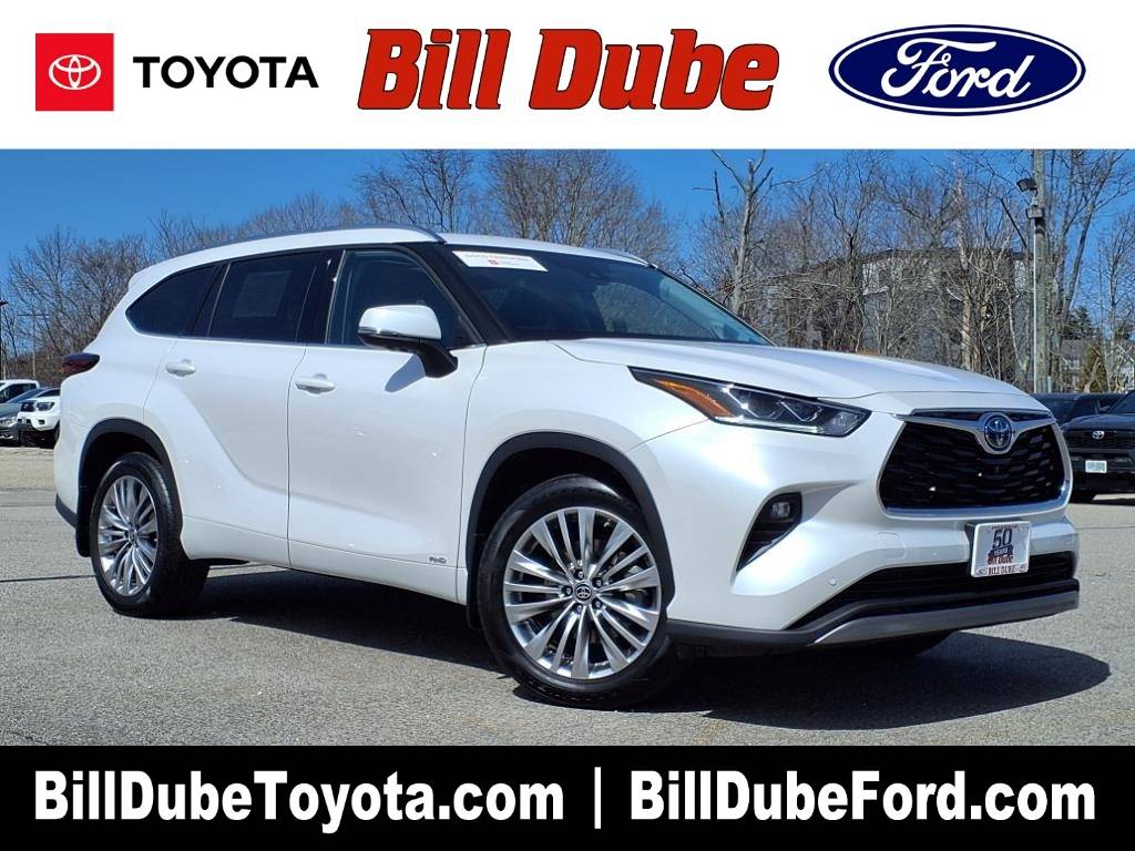 2024 Toyota Highlander Hybrid Platinum — SUV — 12,342 mi — Dover, NH