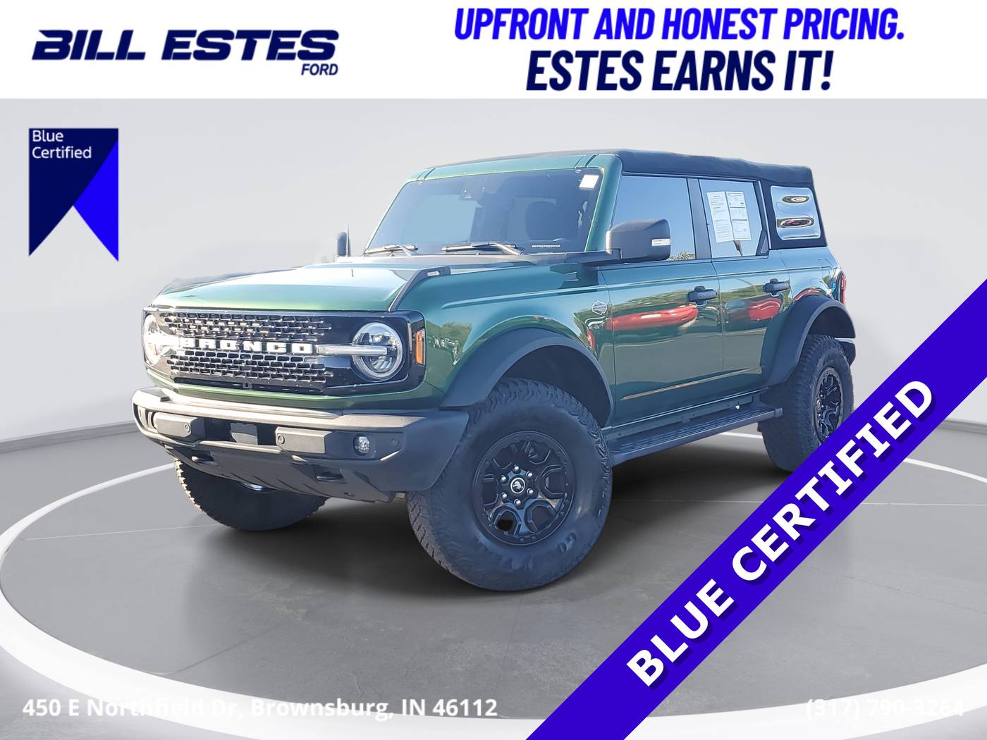 2022 Ford Bronco Wildtrak — SUV — 25,188 mi — Brownsburg, IN