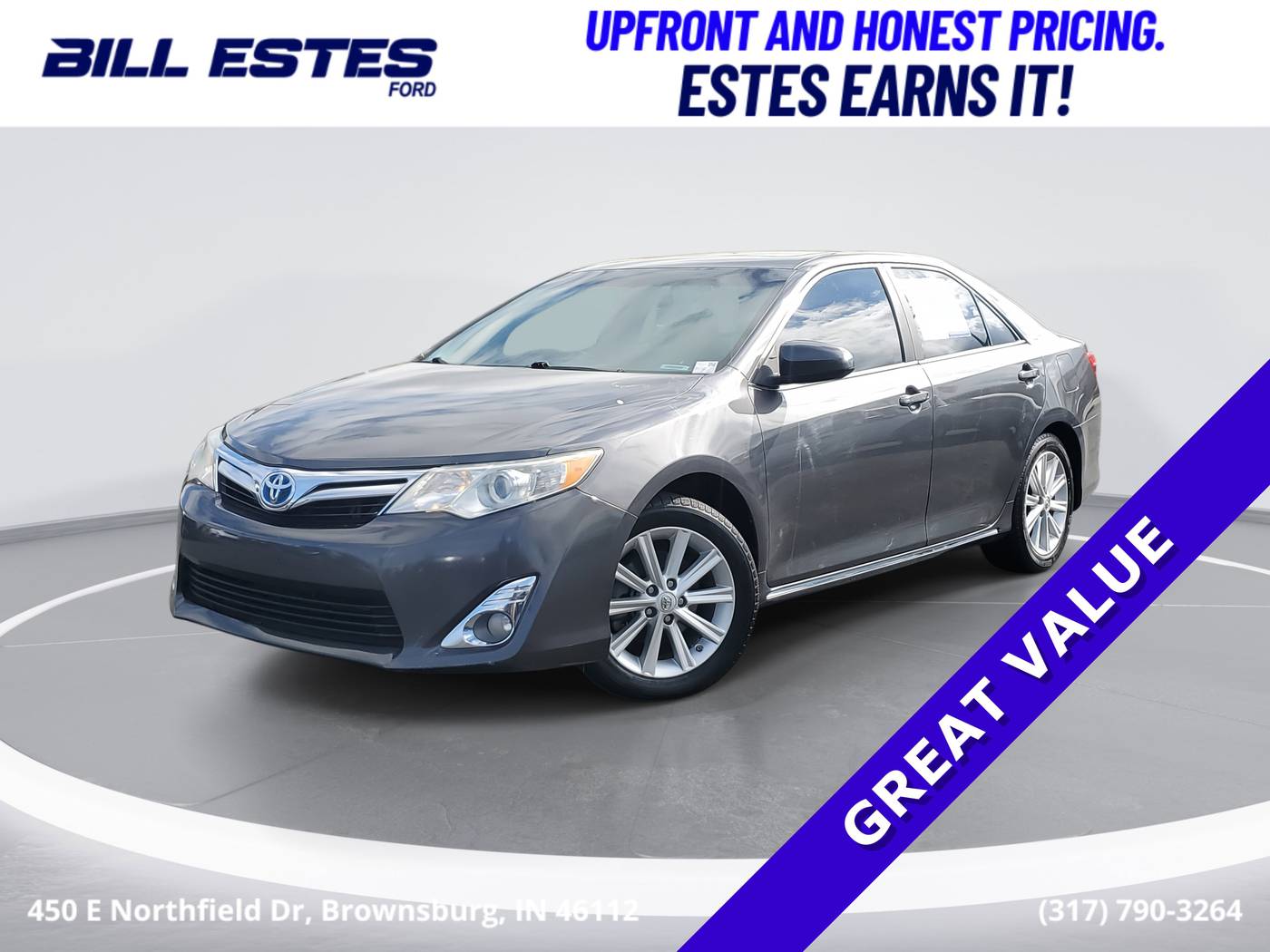 2013 Toyota Camry Hybrid XLE — Sedan — 219,438 mi — Brownsburg, IN