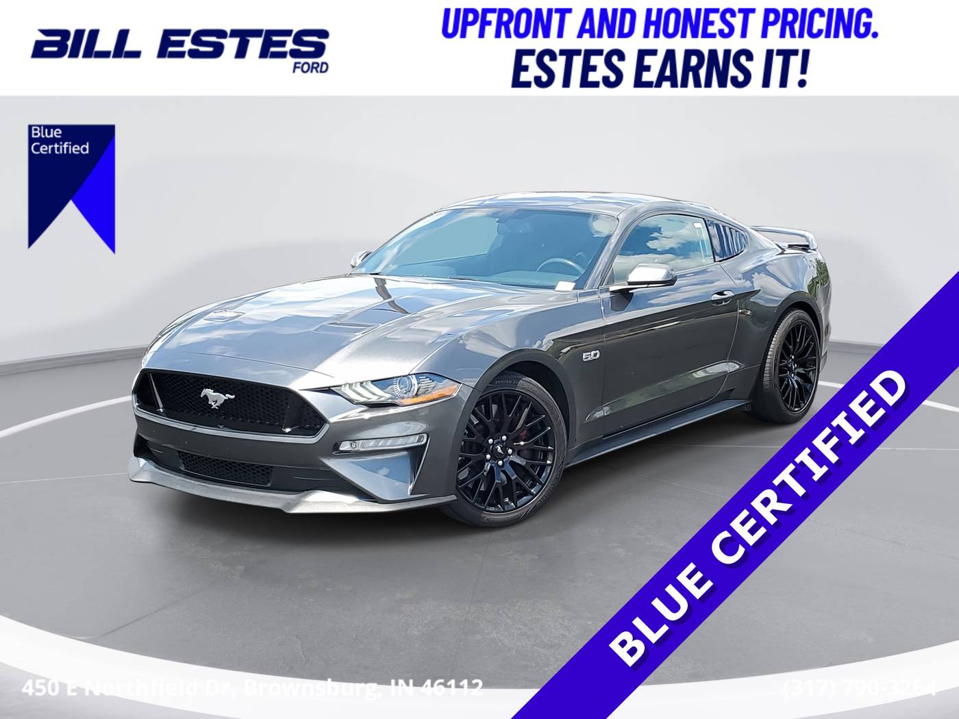 2018 Ford Mustang GT — Coupe — 45,875 mi — Brownsburg, IN