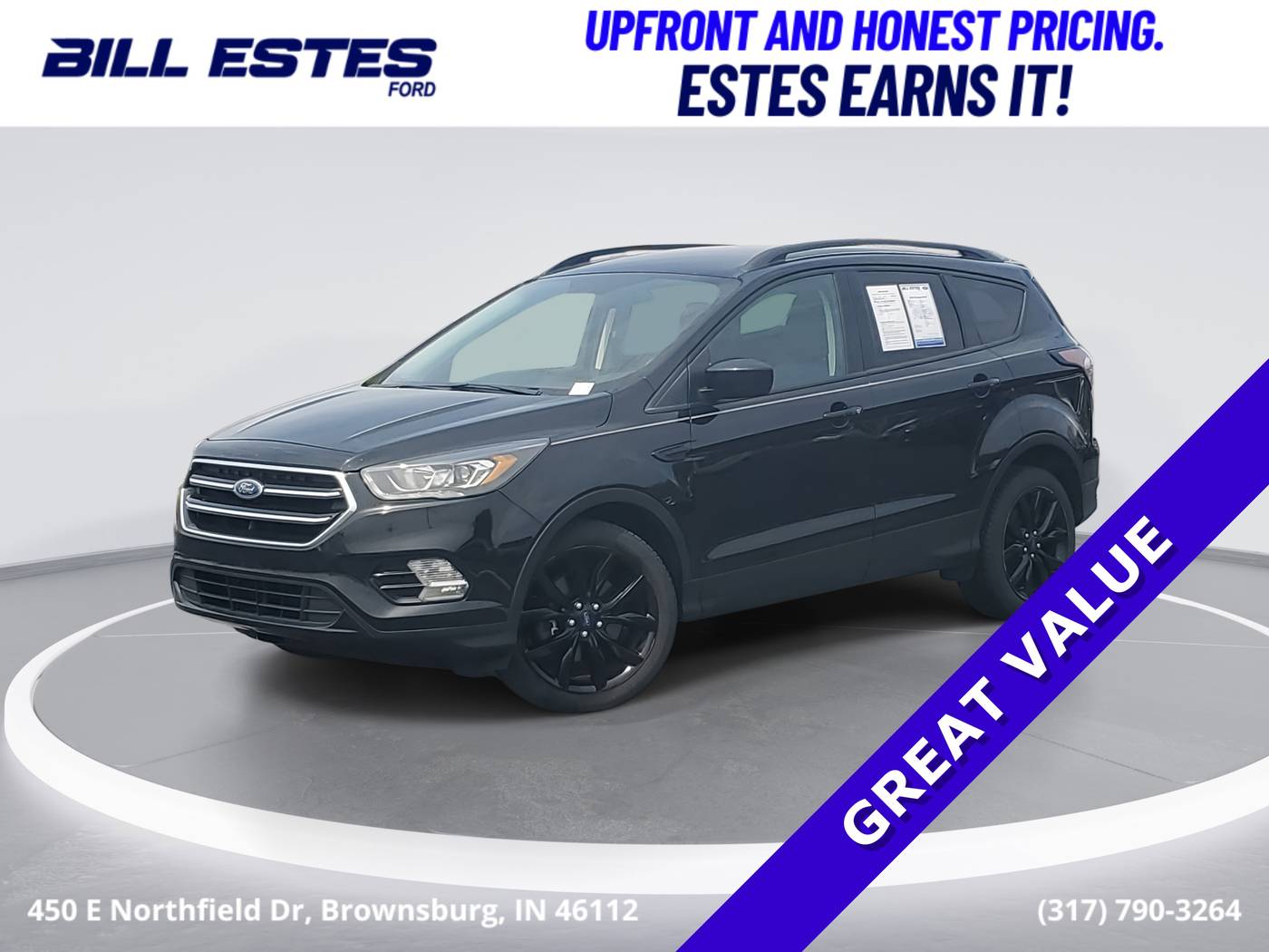 2018 Ford Escape SE — SUV — 166,111 mi — Brownsburg, IN
