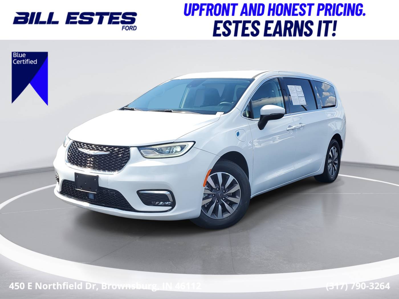 2023 Chrysler Pacifica Hybrid Touring L — Minivan — 34,366 mi — Brownsburg, IN